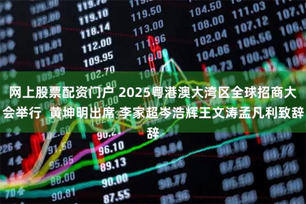 网上股票配资门户 2025粤港澳大湾区全球招商大会举行  黄坤明出席 李家超岑浩辉王文涛孟凡利致辞